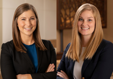 Kaylen Akert and Audrey Svane Elected to Partnership